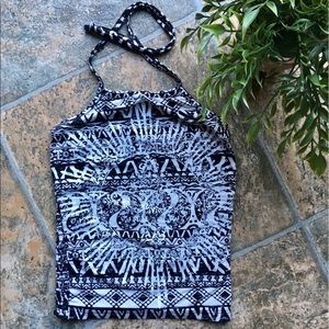 Full Tilt Halter Crop Top